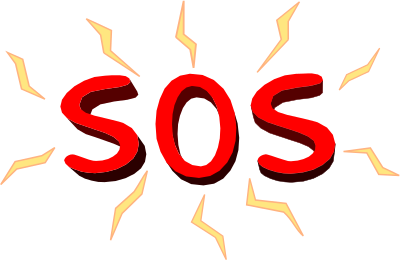 SOS clipart