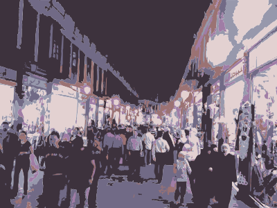 Souk Market in Damascus clipart