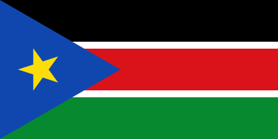 South Sudan flag clipart