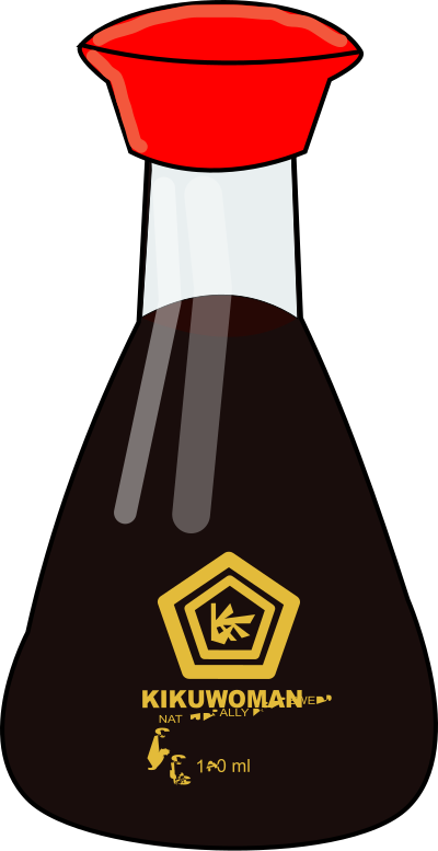 Soy Sauce Bottle clipart