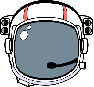 Space Helmet clipart