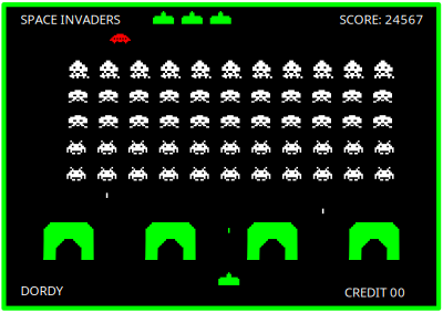 SPACE INVADERS clipart