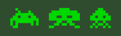 Space Invaders by Rones clipart
