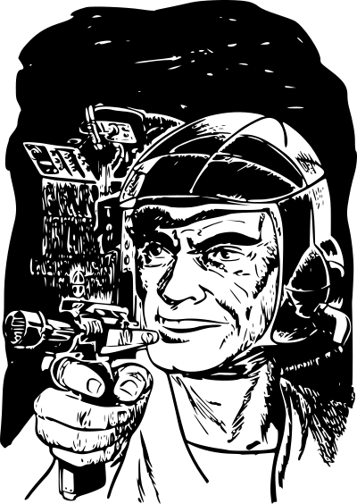 Space Pioneers 155 clipart