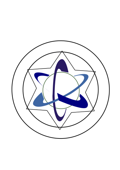 Space Sherriff Badge clipart