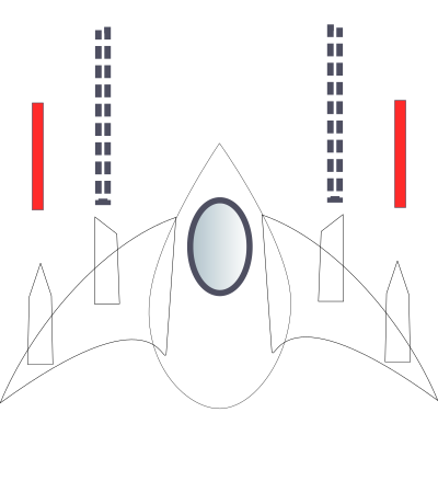 Space ship clipart