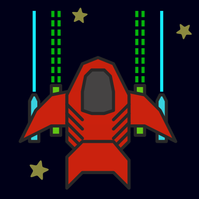 Space ship clipart