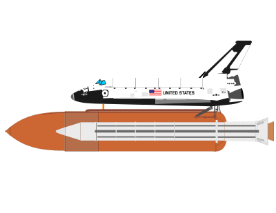 SPACE SHUTTLE 2 clipart