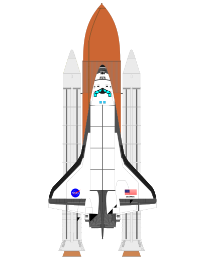 SPACE SHUTTLE clipart