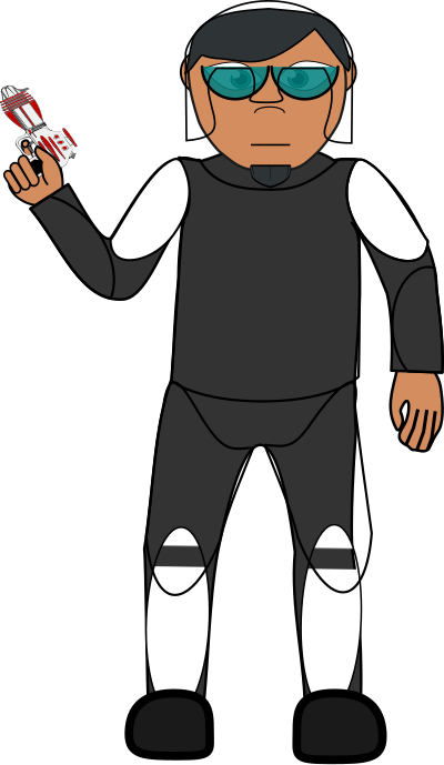 Space Soldier clipart