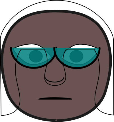 Space Warrior Dark clipart