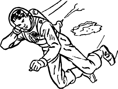 Spaceman clipart