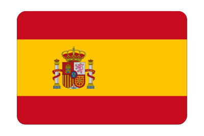 Spain flag (bevelled) clipart