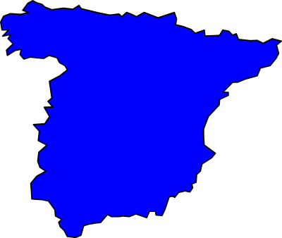 Spain peninsule 01 clipart
