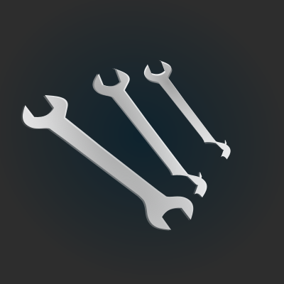 Spanners icon clipart