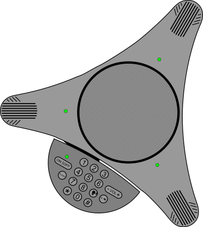 Speakerphone clipart