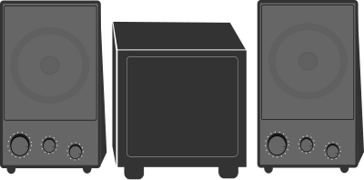Speakers clipart
