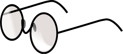 Spectacles clipart