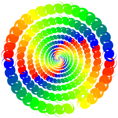 Spectrum Swirls Cyclone clipart
