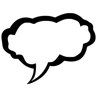 Speech 8 clipart