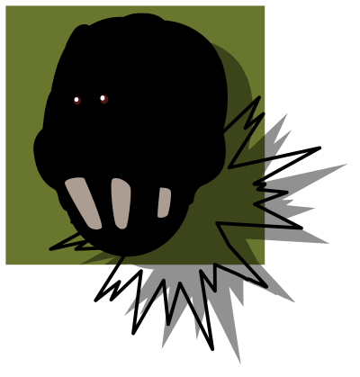 Speechless scarecrow avatar clipart