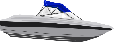 Speed boat clipart