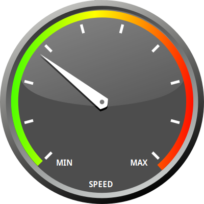 Speedmeter clipart
