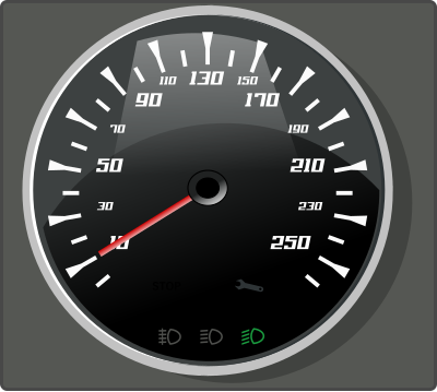 speedometer II clipart