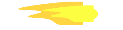 Speedy flame trail clipart