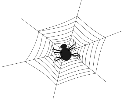 Spider clipart