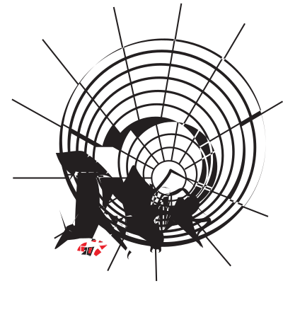 Spider and web clipart