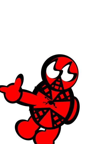 Spider human clipart