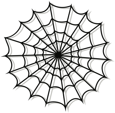 Spider Web (#3) clipart