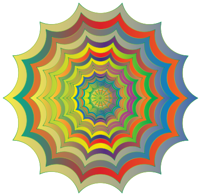 Spider Web Hypnotic Revitalized clipart