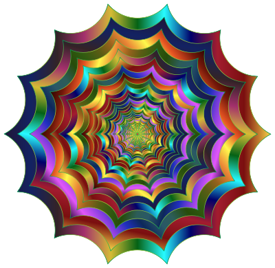 Spider Web Hypnotic Revitalized 4 clipart