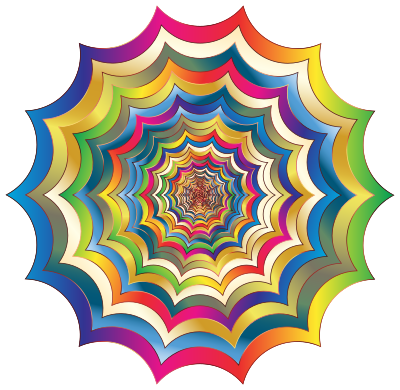 Spider Web Hypnotic Revitalized 6 clipart