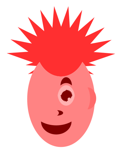 Spikey clipart