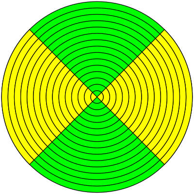 Spinning Discs clipart