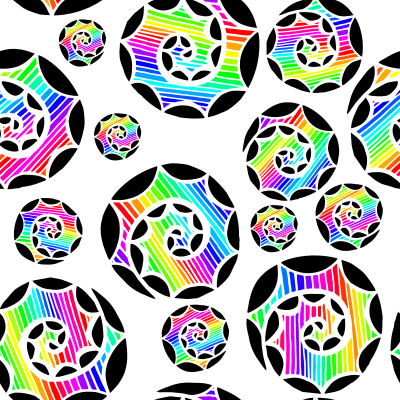 Spiral background 2 clipart