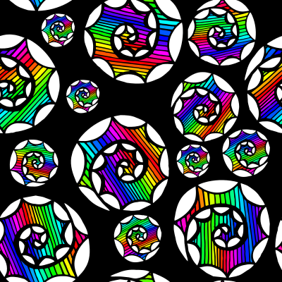 Spiral background 2 (colour 2) clipart