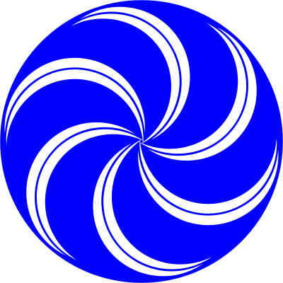 Spiral Ball 1 clipart