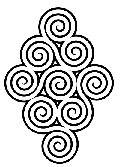 Spiral Diamond clipart