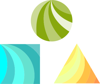 Spiral geometry clipart