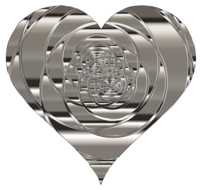 Spiral Heart 23 clipart