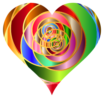 Spiral Heart clipart