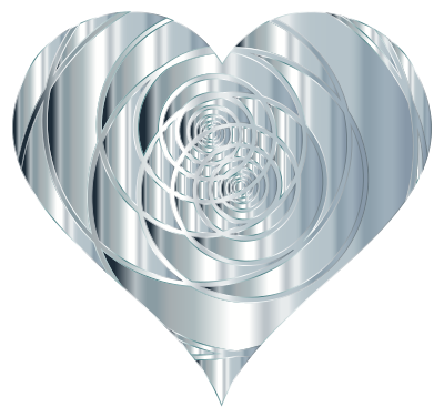Spiral Heart 27 clipart