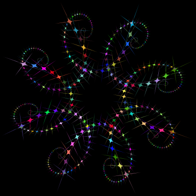 Spiralburst clipart