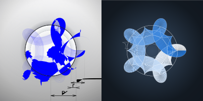 Spirograph clipart