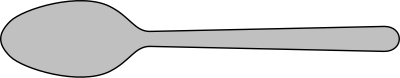 Spoon clipart