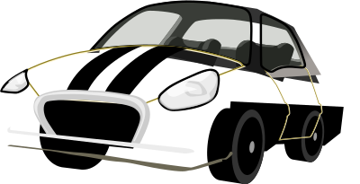 Sport car clipart